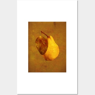 Golden Pear Posters and Art